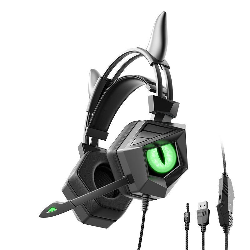 SY-G15 Ears Design Wired Control Gaming Earphone 3D Surround Sound Game Headset with HD Mic and Breathing Light SY-G15 Ears Design Wired Control Gaming Earphone 3D Surround Sound Game Headset with HD Mic and Breathing Light
